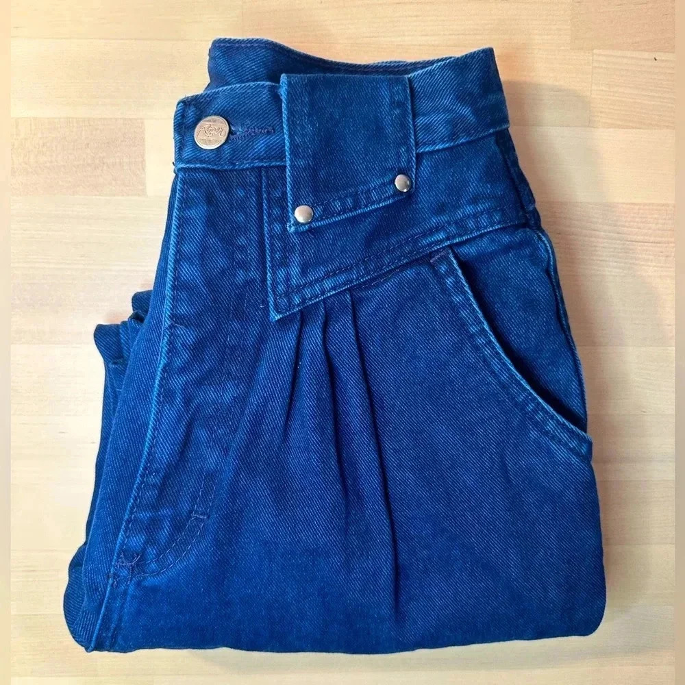 Vintage Dark Blue Roper High Waisted Jeans. - Picture 3 of 12